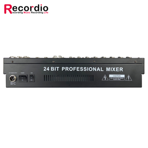 GAX-EF12 Mixer Audio Video Professionale, Console di Mixaggio Digitale a 8 Canali con Alimentazione Phantom 48V - Product Image 3