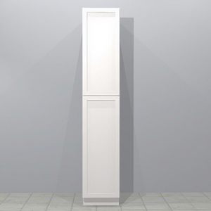 US Local Warehouse Stock Tall Kitchen Pantry Cabinets Flat Pack RTA Cabinets Store American Shaker Style Tall Cabinet With Doors - Product Image 1