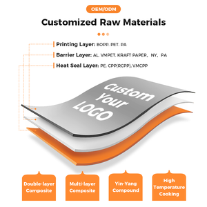 Nhà máy cung cấp khoai tây chiên <span class=keywords><strong>Pouch</strong></span> cấp thực phẩm trở lại niêm phong túi withplastic an ninh đồ ăn nhẹ bao bì nhiệt con dấu - Product Image 5