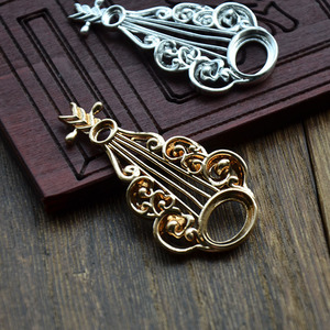 Copper Hairpin 29*51MM Antique Style <b>Wedding</b> DIY Crown <b>Accessory</b> - Product Image 3