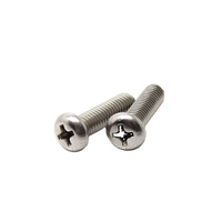 Vis de terrasse en acier inoxydable DIN7985 à livraison rapide, M2-M10, métriques et impériales, à tête cylindrique cruciforme, zinguées