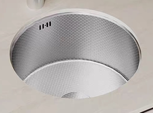 Évier miniature à cuve unique en acier inoxydable 304, design moderne, pour café, bar, comptoir, camping-car, petits espaces, à un trou - Product Image 2