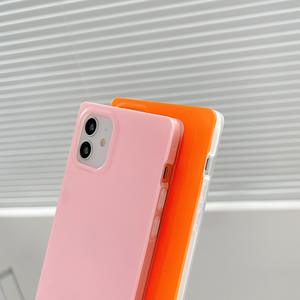 Bonbons Couleurs Néon Vert Silicone Antichoc Couverture Cas Pour <span class=keywords><strong>iPhone</strong></span> 15 14 13 12 <span class=keywords><strong>11</strong></span> Pro Max - Product Image 3