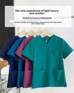 <span class=keywords><strong>ชุด</strong></span>สูททางการแพทย์ผ้ายีนส์คอวีสำหรับผู้หญิงชุดเครื่องแบบ<span class=keywords><strong>พยาบาล</strong></span>ทางการแพทย์ผ้ายีนส์น้ำหนักเบาออกแบบได้ตามต้องการ - Product Image 2