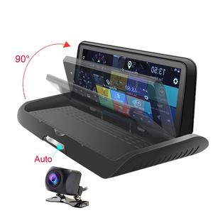4G ADAS רכב <span class=keywords><strong>DVR</strong></span> 7.84 ''לוח מחוונים אנדרואיד WiFi GPS Navigator כפול עדשת מצלמת דאש רכב וידאו מקליט Rearview מצלמה MT785 - Product Image 1