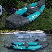 Meilleure vente marchandise en espèces deux personnes Waterplay pliable Durable explorer voyage Portable gonflable Kayak bateau