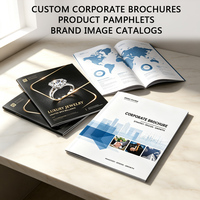 Impression de brochures personnalisées en gros, catalogue d'entreprise personnalisé, livret personnalisé, logo personnalisé, plusieurs finitions de reliure