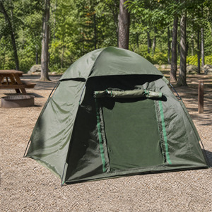 Tente dôme respirante anti-moustiques 2,5 m x 2,5 m, monocouche, imperméable, légère, pop-up, pour le camping en trois saisons, la randonnée en plein air - Product Image 3