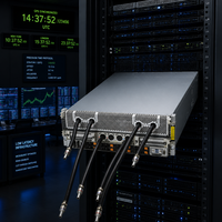 Serveur Rack 4U HGX 8-GPU SYS-421GE-NBRT-LCC à Double Socket E, 8 To DDR5, Refroidissement Liquide, Serveur IA