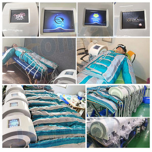 Mesin pressoterapi pelangsing seluruh tubuh, instrumen kecantikan pressoterapi profesional mesin drainase limfatik 3 dalam 1 penurun berat badan - Product Image 2