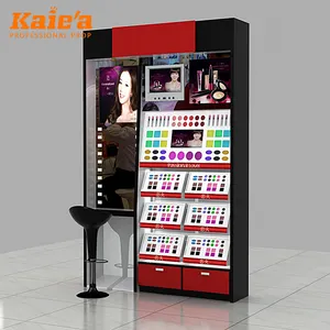 Fabrik preis maßge schneiderte kosmetische Display Rack Make-up Display Stand Hersteller