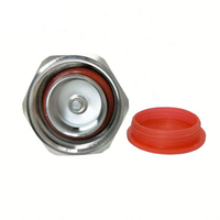 Adaptateur RF à faible pim 4.3-10 prise femelle à 7/16 DIN mâle L29 prise DIN mâle à mini din femelle adaptateur rf connecteur coaxial