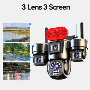 15MP กล้องวงจรปิดแบบ4G แบบไร้สายใช้พลังงานแสงอาทิตย์กล้อง PTZ 4K รักษาความปลอดภัยกลางแจ้ง4G ซิมการ์ด - Product Image 3