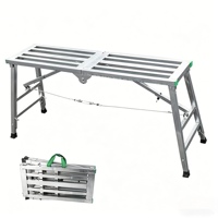 Escabeau pliant en aluminium pour usage industriel et scolaire, capacité de charge de 150 kg, portable, multifonction, extensible, pour entrepôt