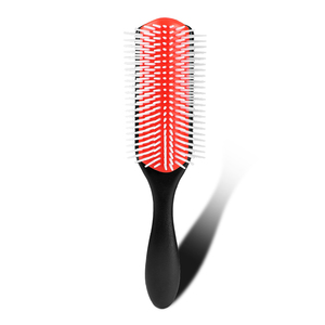 Cepillo <span class=keywords><strong>Denman</strong></span> de 9 Filas en Oferta para Uso Doméstico, Cepillo de Peinado Plegable con Logotipo Personalizado y Cerdas de Nailon para Desenredar el Cabello - Product Image 1