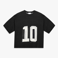 Pull tricoté à col rond et manches courtes pour homme, avec logo personnalisé, design de câble, anti-rétrécissement, maille tricotée et jersey