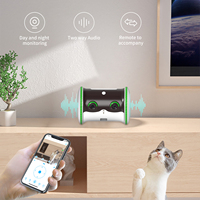 Smart Little Puffer APP Télécommande Distributeur de nourriture pour animaux de compagnie Intelligent Pet Dogs And Cats Interactive Robot Toy