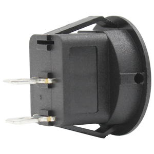Interruptor Basculante LED Redondo de 20 mm y <span class=keywords><strong>12</strong></span> V, 2 Pines, Encendido/Apagado, Impermeable, para Automóvil, Camión, Motocicleta, Barco - Product Image 3
