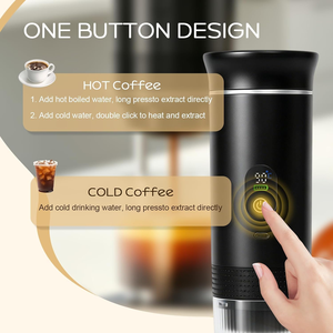 Machine à café portable professionnelle 3 en 1, fonctionnement à un bouton, fabrication OEM/ODM, personnalisation de la machine à expresso pour le camping et la randonnée - Product Image 5
