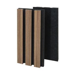 Panneaux muraux acoustiques en fibre de bois à <span class=keywords><strong>prix</strong></span> compétitif <span class=keywords><strong>Isolation</strong></span> moderne en bois de placage pour mur intérieur et plafond - Product Image 1
