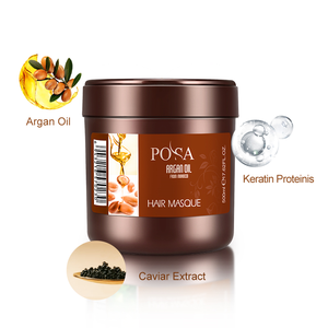 <span class=keywords><strong>Meilleur</strong></span> traitement capillaire, masque capillaire à l'huile d'argan POSA, extrait de <span class=keywords><strong>caviar</strong></span>, masque capillaire lissant à la kératine pour cheveux abîmés et secs - Product Image 4