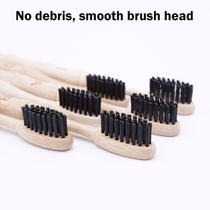 Muestra Gratuita: Cepillo de Dientes Desechable Biodegradable con Cerdas de Carbón, Logotipo Personalizado, Mango Natural - ¡Oferta Especial! - Product Image 4
