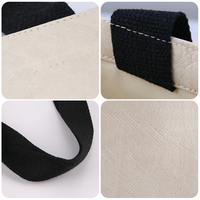 Tas Tote Kanvas BEARKY 2025 Baru dengan Kantong Estetis, Tas Tangan Wanita Mewah Ukuran Besar, Tas Belanja & Perjalanan Tahan Lama, Custom