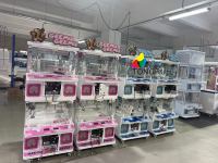 Machines de jeu de capture de jouets de très grande taille en gros d'usine, armoire métallique de haute qualité, mini machine de chasse au trésor, machine à poupées