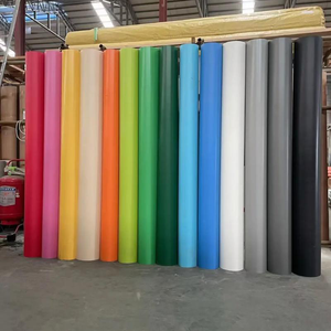 Rollo de suelo de linóleo de vinilo de PVC antideslizante, rollo de suelo de vinilo de Pvc de superficie pura de 2 mm <span class=keywords><strong>para</strong></span> cocina, escuela, sala de estar, autobús - Product Image 6