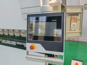 SPS yüksek hassasiyetli CNC saf elektrikli pres fren doğru kontrol sac işleme makinesi küçük - Product Image 5