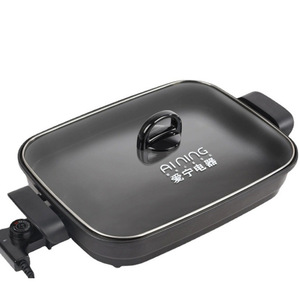 Aining <b>Electric</b> Griddle 30x40.5cm Non-Stick PTFE Flat Baking <b>Pan</b> For Commercial Use - Product Image 3