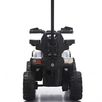 Voiture électrique télécommandée pour enfants, véhicule à pédales 12V avec contrôleur sans fil 2,4 GHz, vitesse maximale 3 km/h, sans danger pour les tout-petits