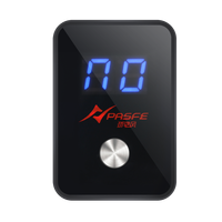 Nuevo Diseño Mini Controlador Electrónico de Aceleración LCD para Coche, Controlador de Respuesta del Acelerador, Pieza Automotriz, Pedal Box Racing F1