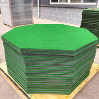 Tapis de frappe pour simulateur de golf 3D BLG 153D de haute qualité, pour entraînement de swing en intérieur et extérieur, 1500x1500mm, 35mm d'épaisseur, en nylon