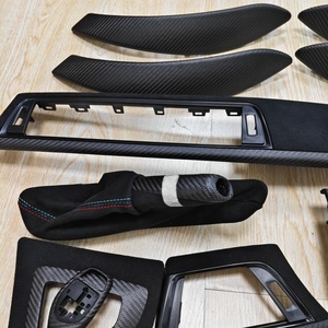 10 stuks droge carbon fiber panelen M-stijl interieur trim kit voor BMW 3GT M3 M4 F10 F15 F20 F30 F32 F35 F36 F40 - Product Image 4