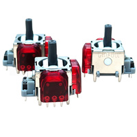 GINFULL RS13-Max 3ème Génération Améliorée Joystick TMR Hall pour Manette PS4/PS5/Xbox Module de Capteur de Joystick de Remplacement