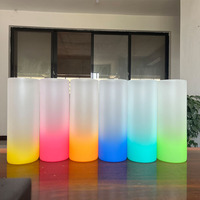 GC 12OZ 16OZ 20 OZ Bouteille d'eau en verre, Gobelet, Tumbler, Gobelet à paille, Sublimation, personnalisable