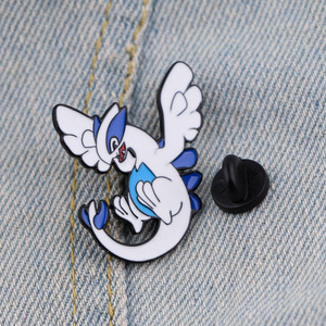 3 nuevo diseño juego Poke Monster Pikacu Poke Monsters Latios Pika Dragonite insignia de Metal pines para decoración de tela de mochila - Product Image 3