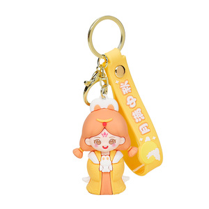 Llavero de Jade con Diseño de Conejo de Dibujos Animados para el Festival del Medio Otoño, Decoración Colgante para Pastel Lunar, Disponible en Fábrica - Product Image 4