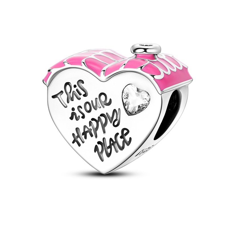 Decoración de cadena de casa feliz Ktc511-pink