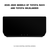 ACARDASH Layar Sentuh LCD 12.3" Android Auto Radio Mobil CarPlay Multimedia GPS WiFi Terintegrasi untuk Toyota RAV4/Wildlander 2020-2025