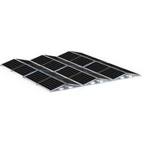 Support de montage sur trépied solaire pour toit plat Système de montage PV Structure de panneau solaire Kits d'installation pour toit plat Composant
