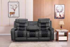 Nuevo Sofá Reclinable de Masaje Extensible Moderno en Oferta, Sofá de Cuero <span class=keywords><strong>Nitaly</strong></span> para Sala de Estar con Portavasos y Carga Inalámbrica - Product Image 5