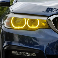 Module DRL jaune SJC pour BMW Série 5 G30 G31 G38 18-20, module LED Plug and Play, système d'éclairage à LED, puces DRL, vente flash
