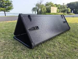 Cubierta Tonneau de tres pliegues dura personalizada para accesorios de cama de camión de aluminio SSangyong Musso en modelo <span class=keywords><strong>Silverado</strong></span> - Product Image 3
