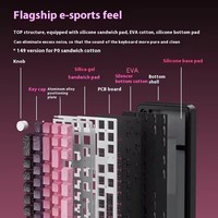 Beat65 Side Printed Contour Keycaps Aluminium Alloy Custom Keyboard Rotary Knob Web Driver untuk Win Mac 77 Tombol RGB Backlit