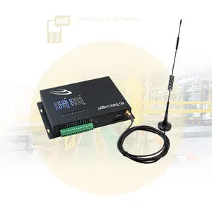 4 पल्स चैनलों निगरानी प्रणाली gprs वायरलेस स्टेशन जीएसएम जीएसएम थर्मामीटर वायरलेस नियंत्रण डेटा लकड़हारा anemometer कीमत