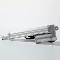 FY019 Mini Actionneur Linéaire Heavy Duty 2500N 12v Course 600mm Personnalisé Avec Support
