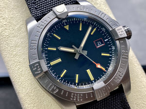 Reloj de Buceo Deportivo de Alta Gama de 43 mm con Cristal de Zafiro, Resistente al Agua, con Manecillas Luminosas Amarillas, Diseño Personalizado, Correa de 22 mm para Hombre - Product Image 6