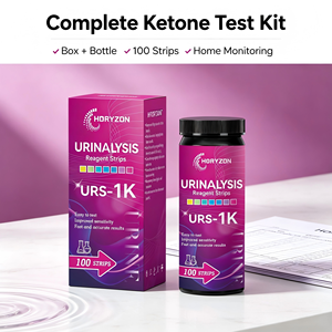 <span class=keywords><strong>Tiras</strong></span> Reactivas <span class=keywords><strong>de</strong></span> Cetonas en <span class=keywords><strong>Orina</strong></span> HORYZON URS-1K, 40 Unidades, <span class=keywords><strong>para</strong></span> Monitorear la <span class=keywords><strong>Cetosis</strong></span>, <span class=keywords><strong>Tiras</strong></span> Reactivas <span class=keywords><strong>para</strong></span> Dieta Keto, Autodiagnóstico en Casa, 100 <span class=keywords><strong>Tiras</strong></span> - Product Image 1
